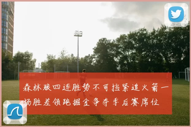 森林狼四连胜势不可挡紧追火箭一场胜差领跑掘金争夺季后赛席位